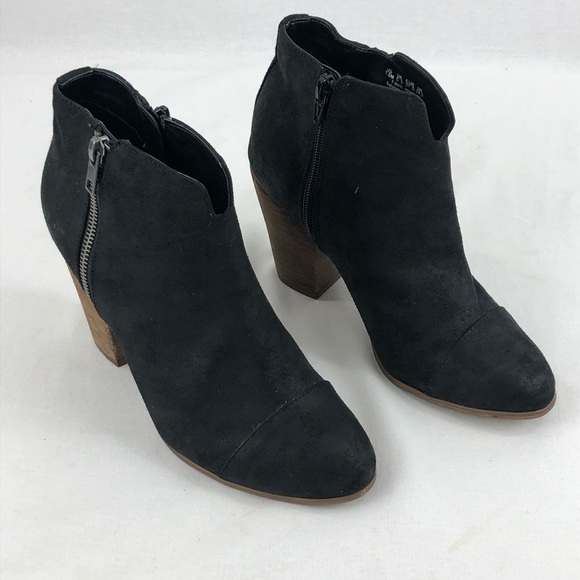 Carlos Santana Shoes - Carlos Santana black velour boots